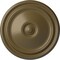 Ekena Millwork Reece Ceiling Medallion (Fits Canopies up to 2 3/8"), Hand-Painted Mississippi Mud, 12"OD x 1 3/4"P CM12REMMF - alternate 1